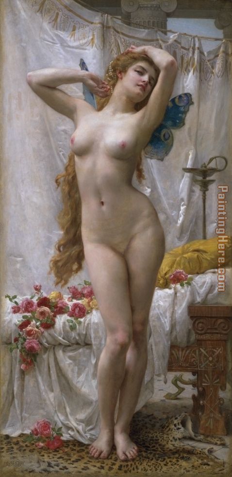 The Awakening of Psyche painting - Guillaume Seignac The Awakening of Psyche art painting